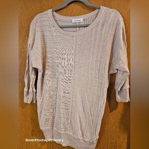 Calvin Kline 3/4 sleeve Sweater